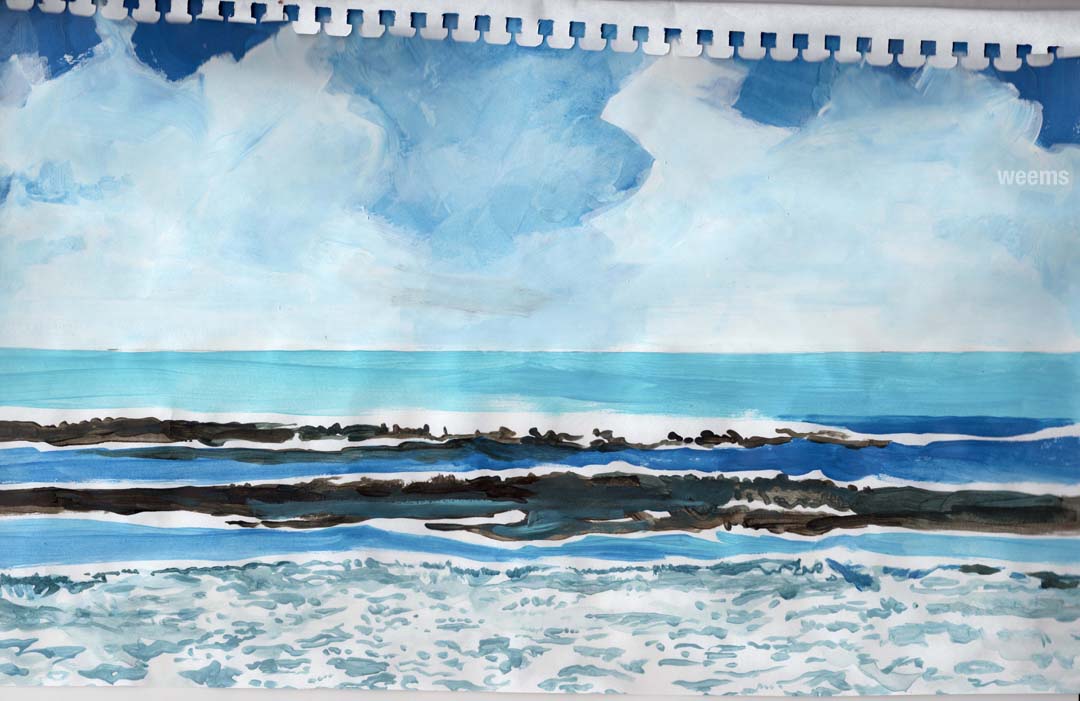 Seascape COlor Loose Sheet